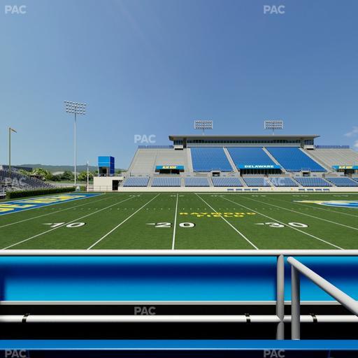 Delaware Stadium - Section East Box 88 Seat View