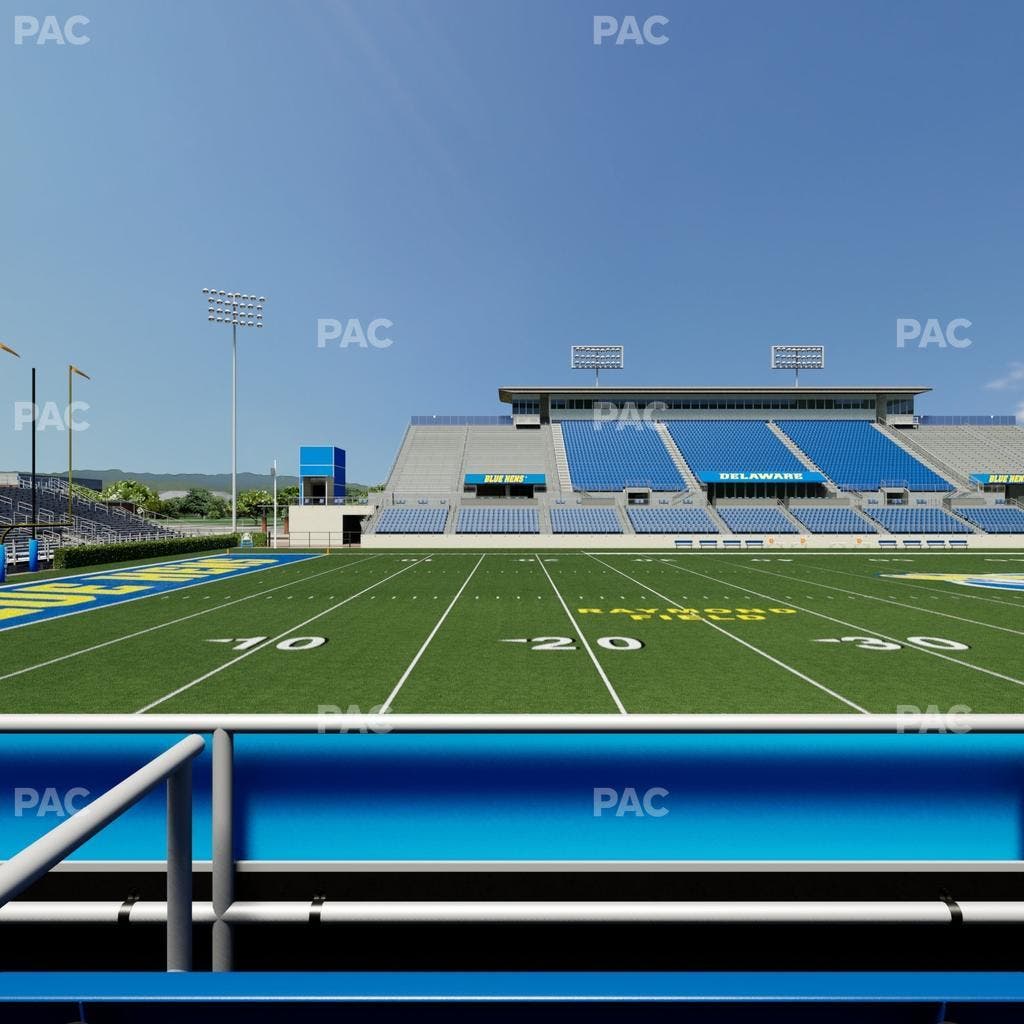 Delaware Stadium - Section East Box 89 Seat View