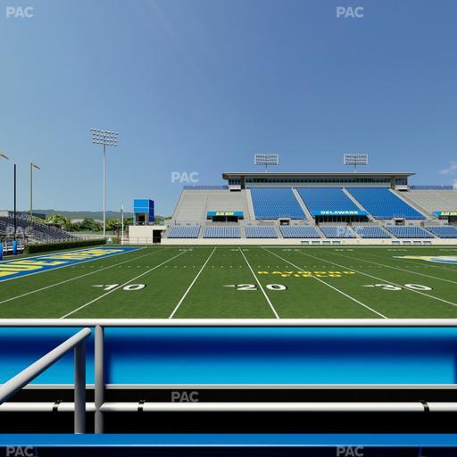 Delaware Stadium - Section East Box 89 Seat View