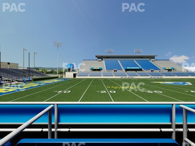 Delaware Stadium - Section East Box 89 Seat View