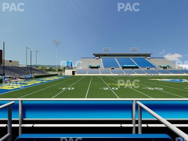 Delaware Stadium - Section East Box 90 Seat View