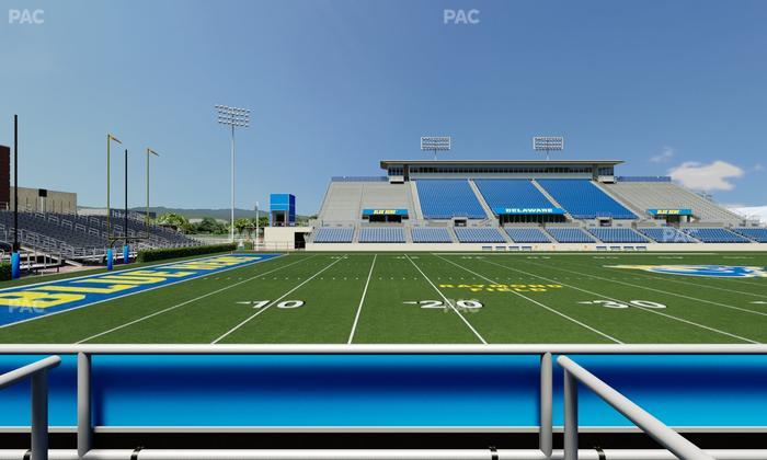 Delaware Stadium - Section East Box 90 Seat View