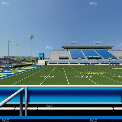 Delaware Stadium - Section East Box 91 Seat View