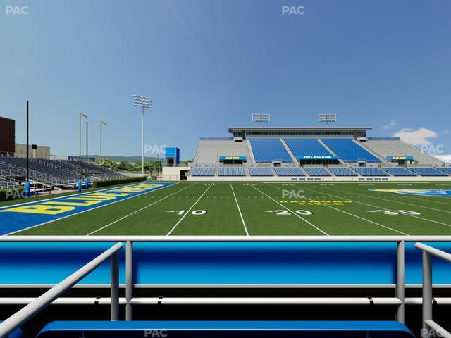 Delaware Stadium - Section East Box 91 Seat View