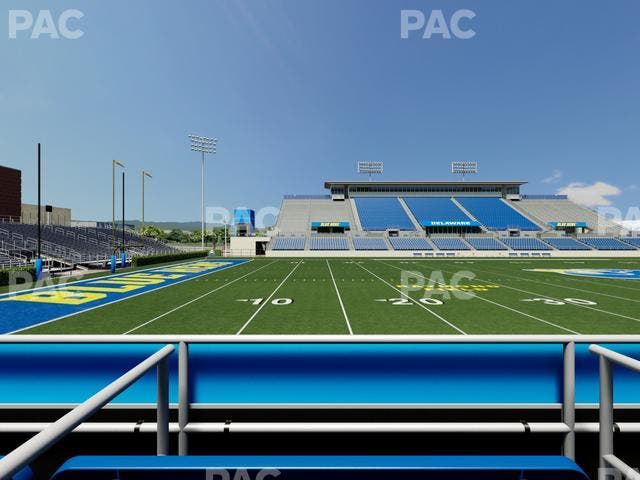 Delaware Stadium - Section East Box 91 Seat View