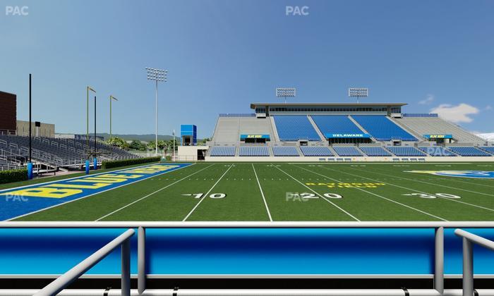 Delaware Stadium - Section East Box 91 Seat View