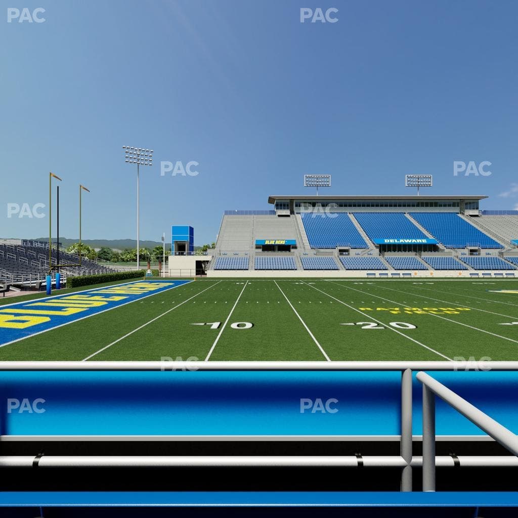 Delaware Stadium - Section East Box 92 Seat View