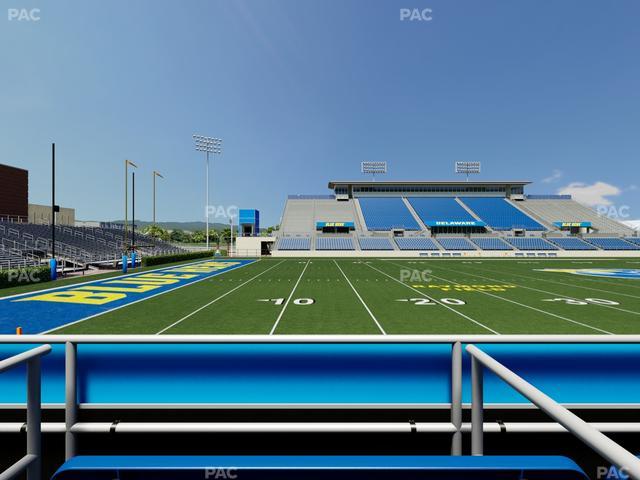 Delaware Stadium - Section East Box 92 Seat View