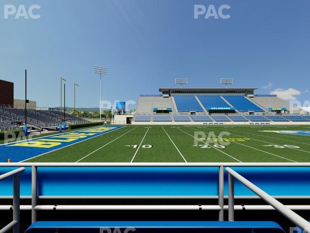 Delaware Stadium - Section East Box 92 Seat View