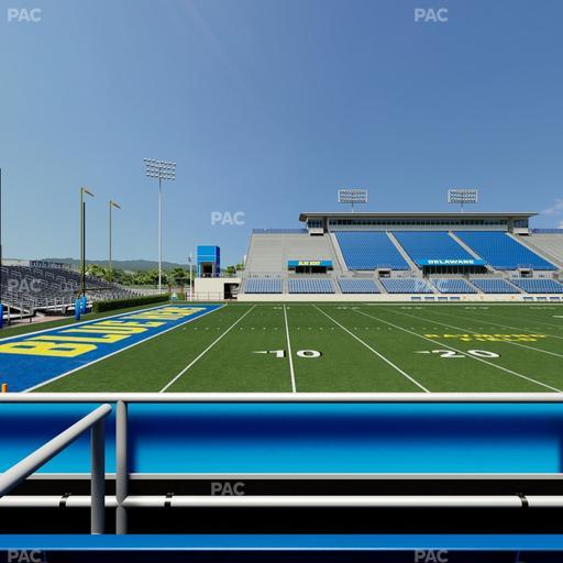 Delaware Stadium - Section East Box 93 Seat View