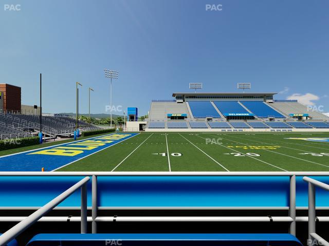 Delaware Stadium - Section East Box 93 Seat View