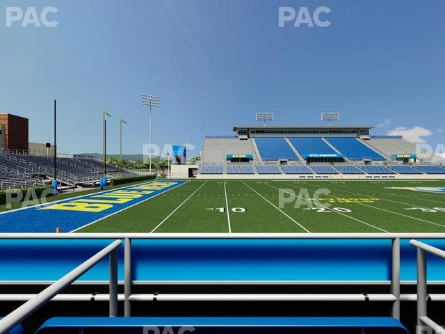 Delaware Stadium - Section East Box 93 Seat View