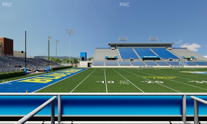 Delaware Stadium - Section East Box 93 Seat View