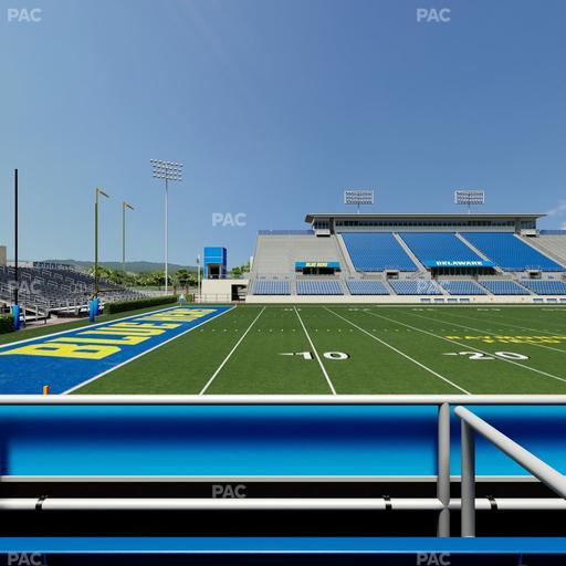 Delaware Stadium - Section East Box 94 Seat View