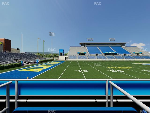 Delaware Stadium - Section East Box 94 Seat View