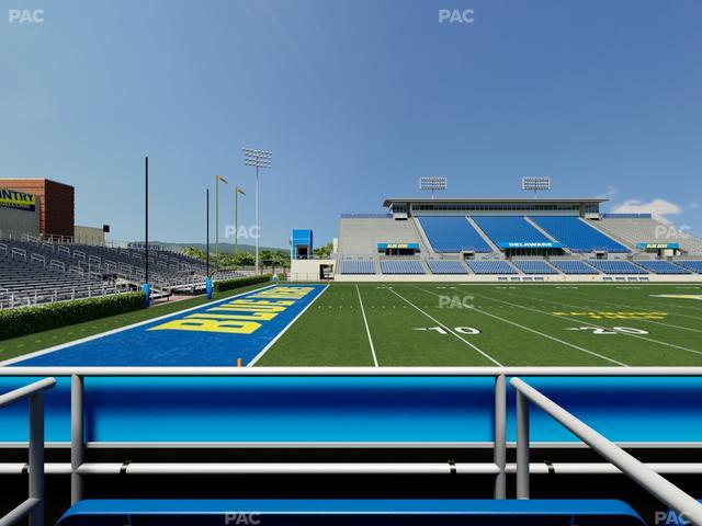 Delaware Stadium - Section East Box 96 Seat View