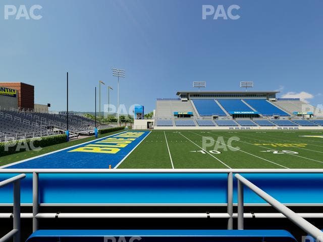 Delaware Stadium - Section East Box 96 Seat View
