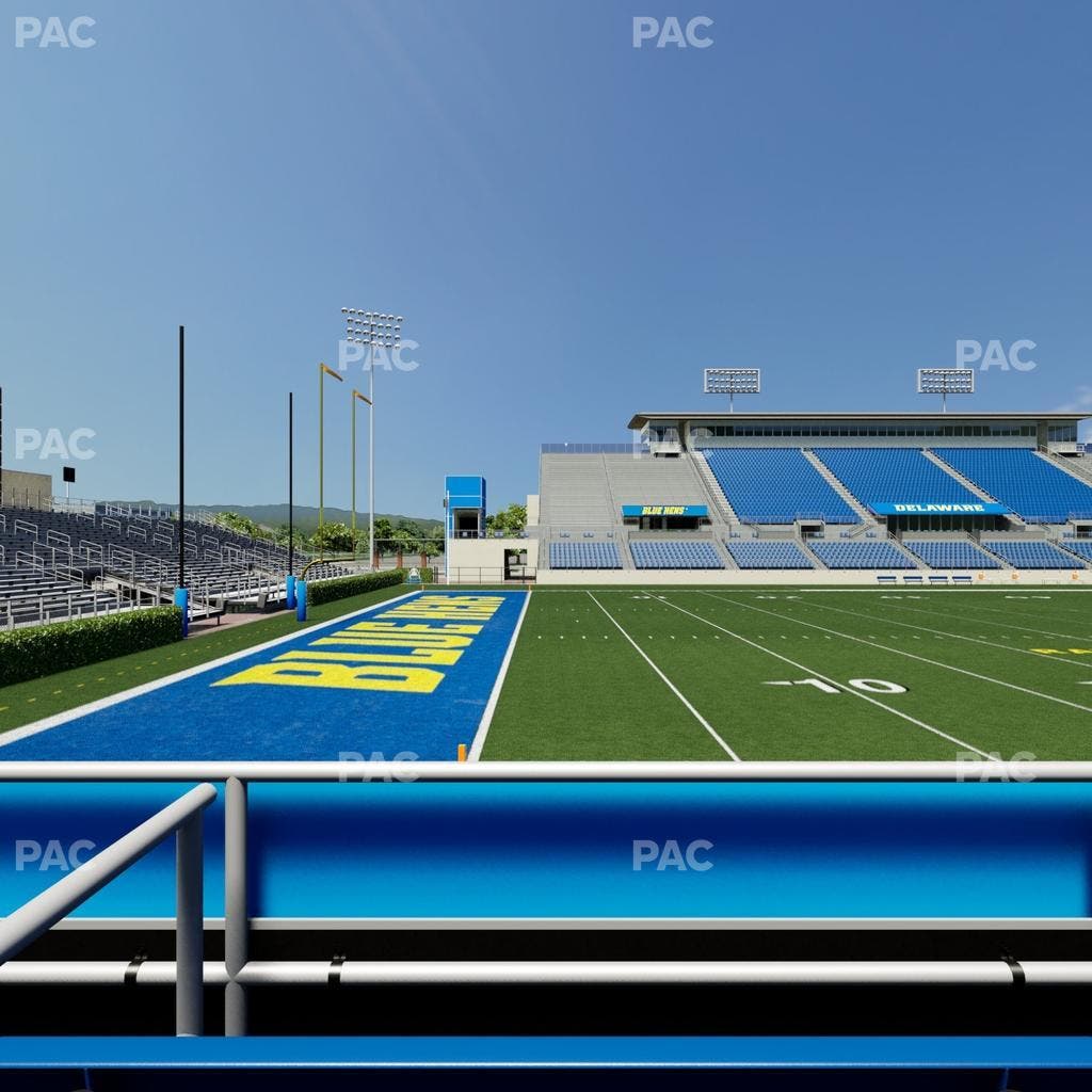 Delaware Stadium - Section East Box 97 Seat View