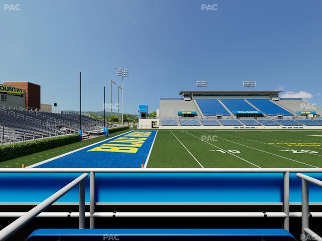 Delaware Stadium - Section East Box 97 Seat View