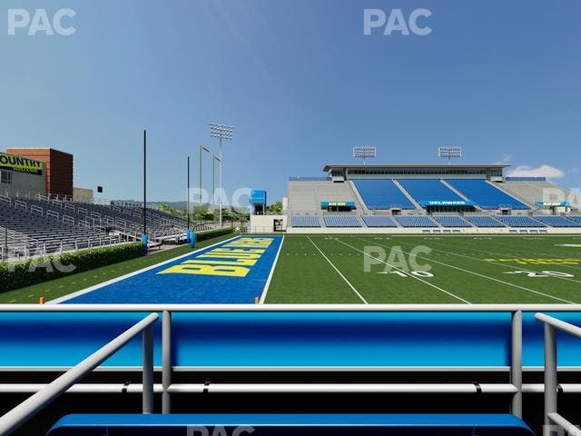 Delaware Stadium - Section East Box 97 Seat View