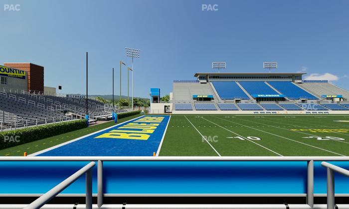 Delaware Stadium - Section East Box 97 Seat View