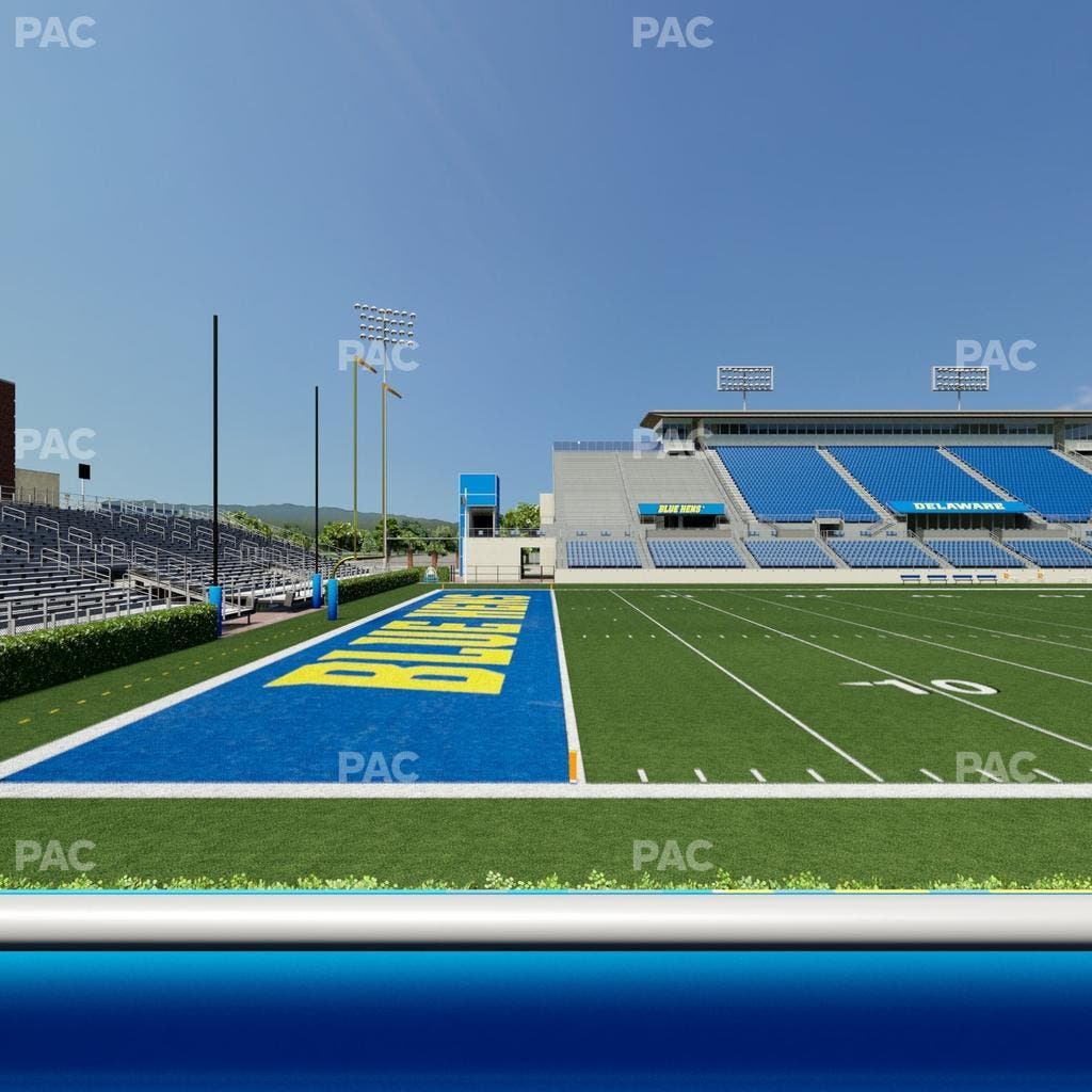 Delaware Stadium - Section East Box 98 Seat View
