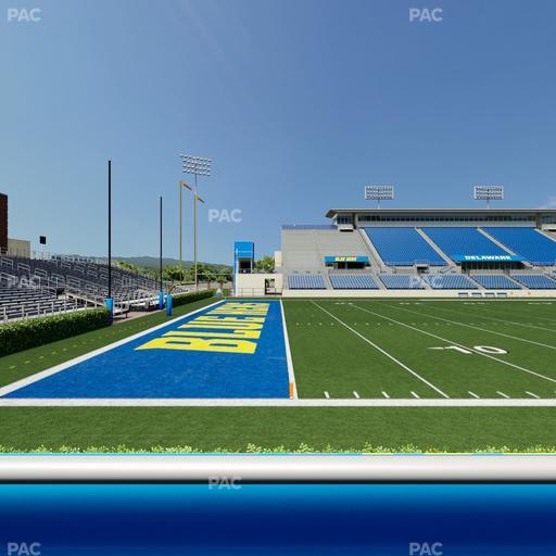 Delaware Stadium - Section East Box 98 Seat View