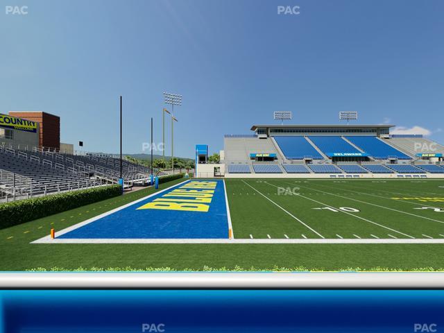 Delaware Stadium - Section East Box 98 Seat View