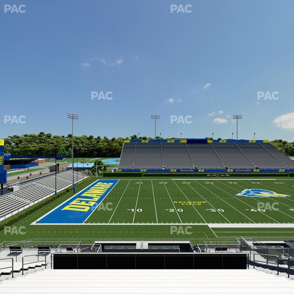 Delaware Stadium - Section F Seat View