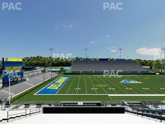 Delaware Stadium - Section F Seat View