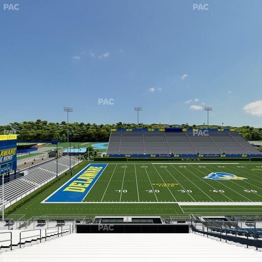 Delaware Stadium - Section F Seat View