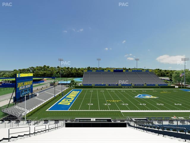 Delaware Stadium - Section F Seat View