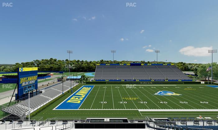 Delaware Stadium - Section F Seat View