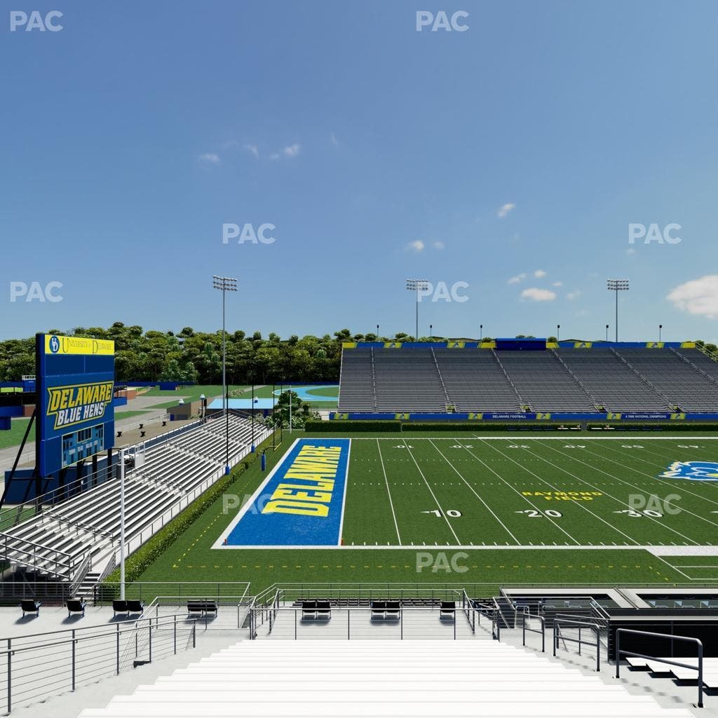 Delaware Stadium - Section G Seat View