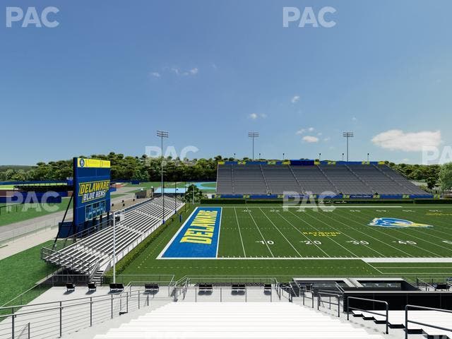 Delaware Stadium - Section G Seat View
