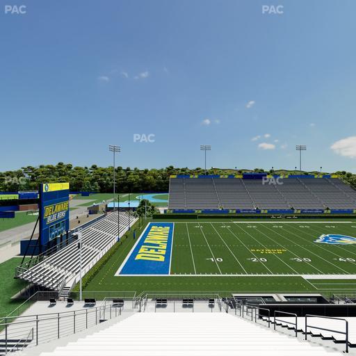Delaware Stadium - Section G Seat View