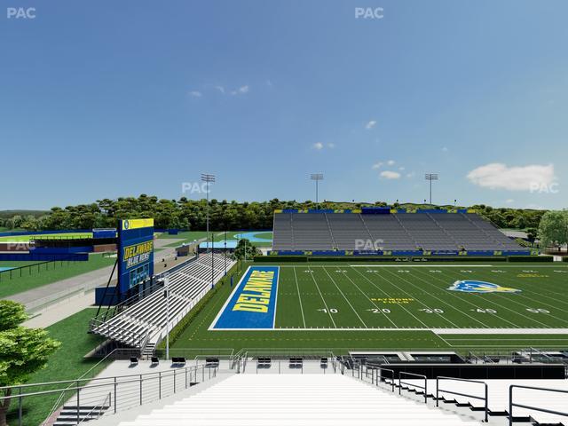 Delaware Stadium - Section G Seat View