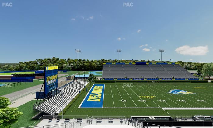 Delaware Stadium - Section G Seat View