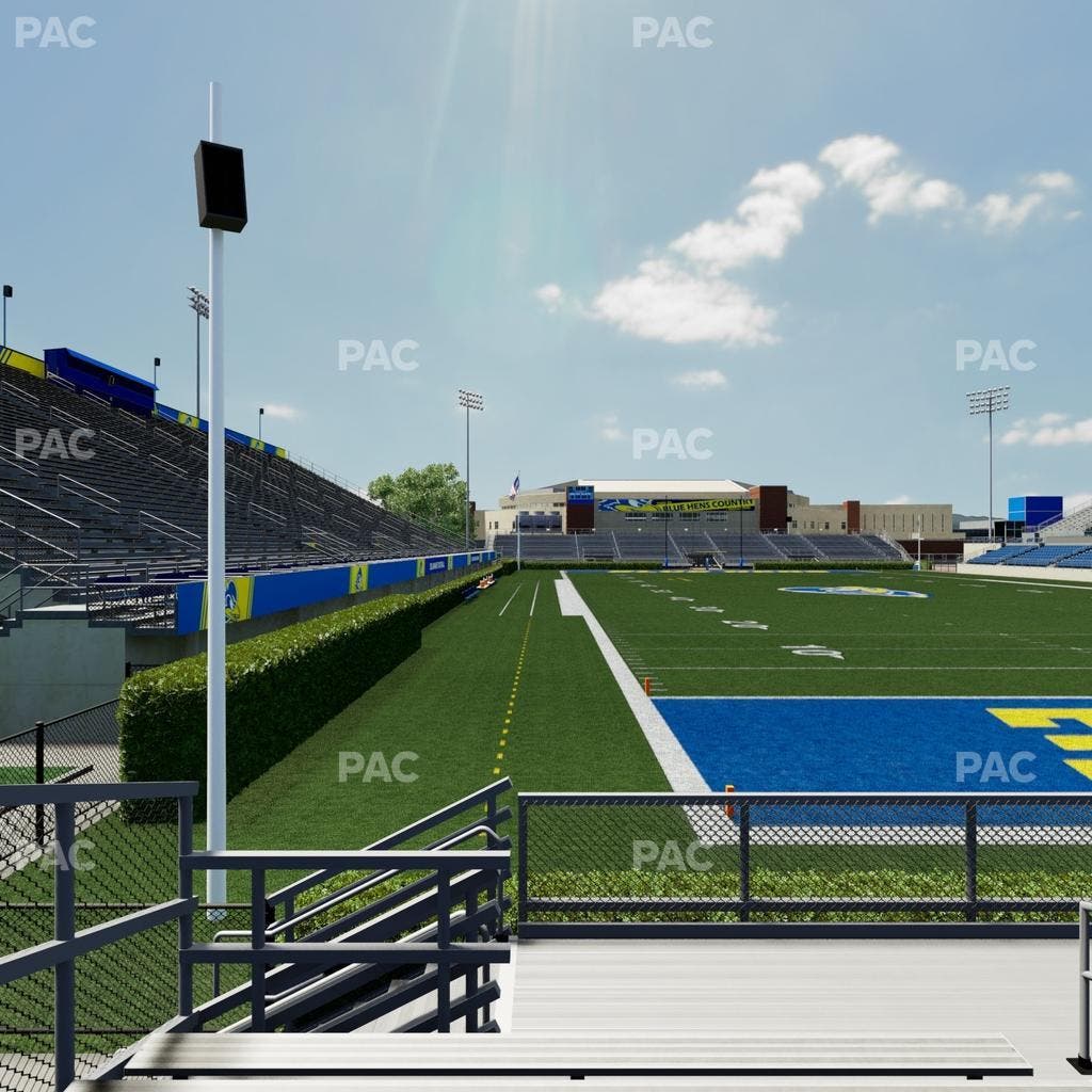 Delaware Stadium - Section Ga Seating Seat View