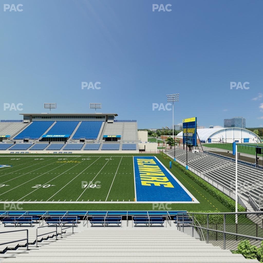Delaware Stadium - Section H Seat View