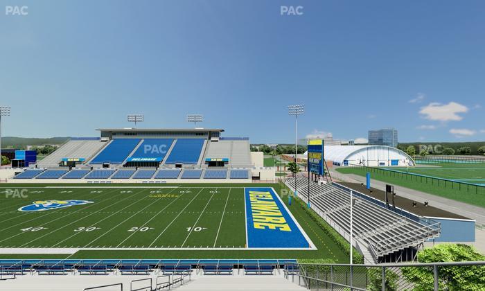 Delaware Stadium - Section H Seat View