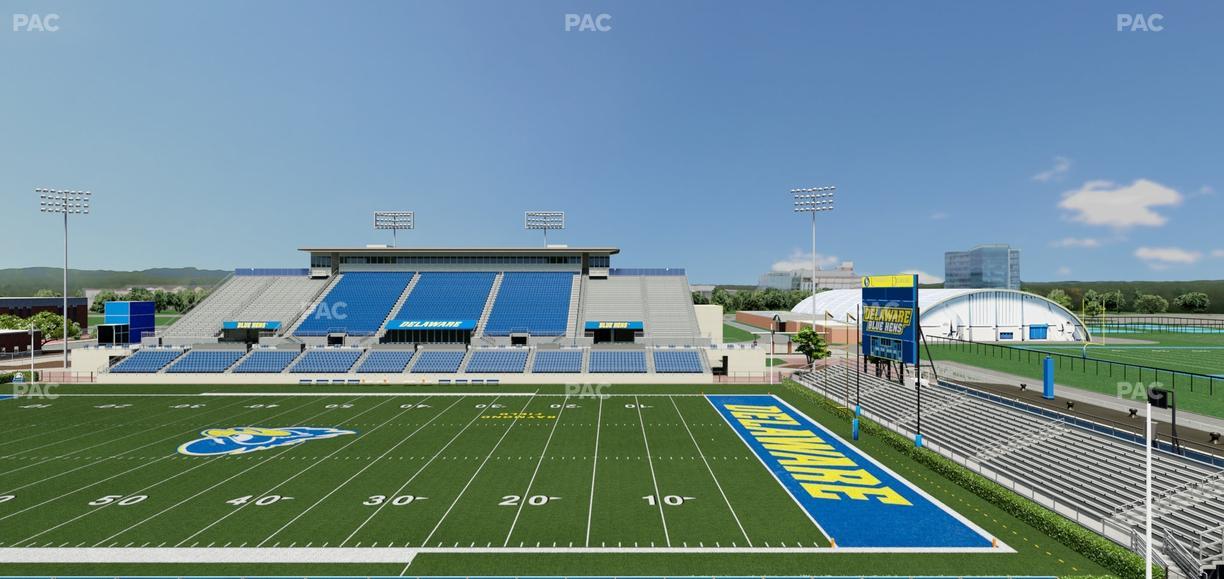 Delaware Stadium - Section I Seat View