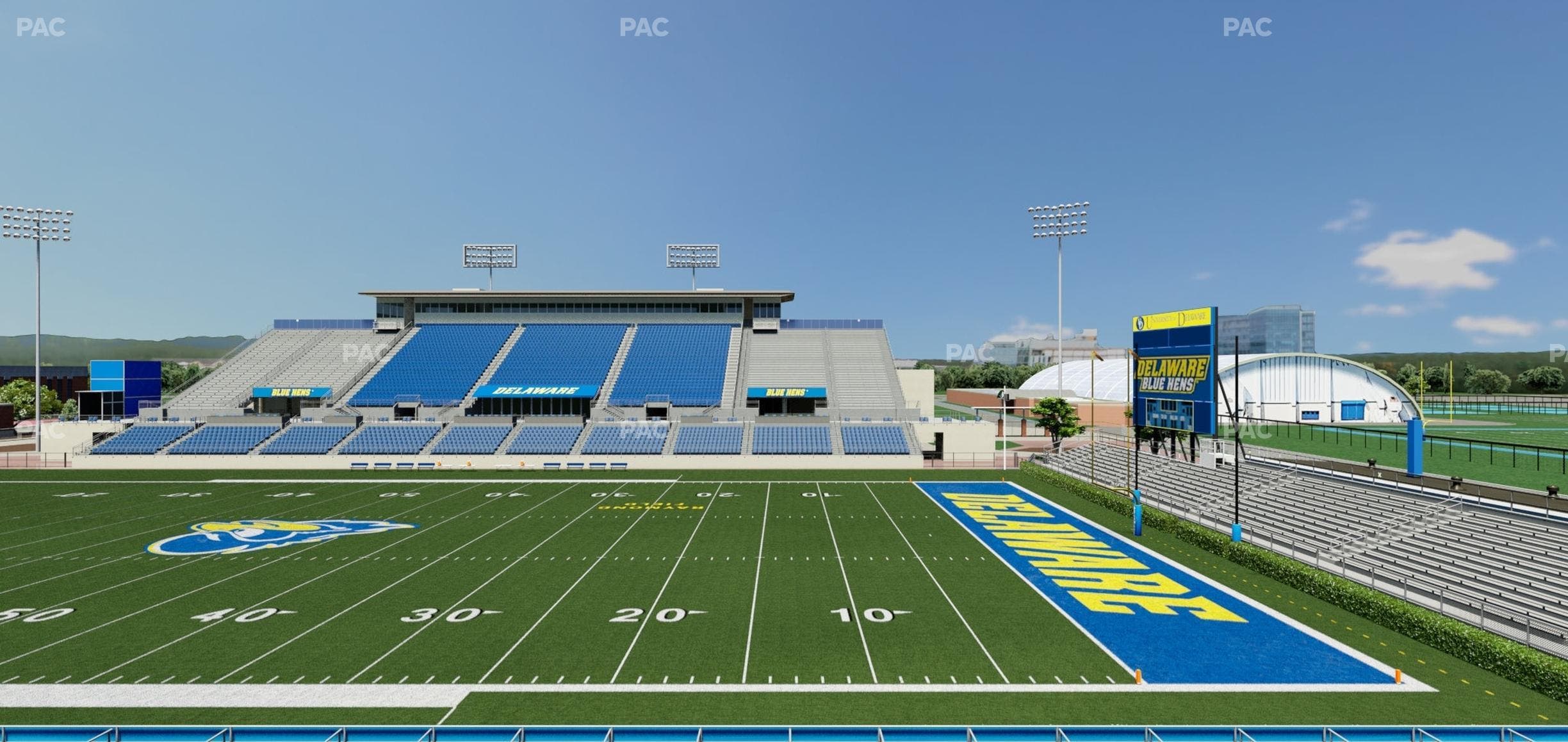Delaware Stadium - Section I Seat View