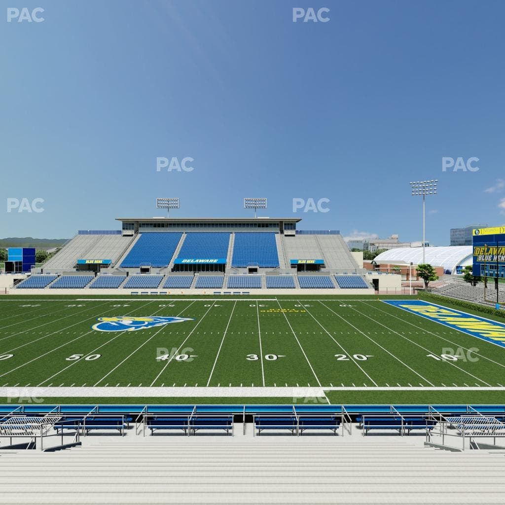 Delaware Stadium - Section J Seat View