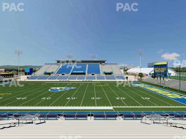 Delaware Stadium - Section J Seat View