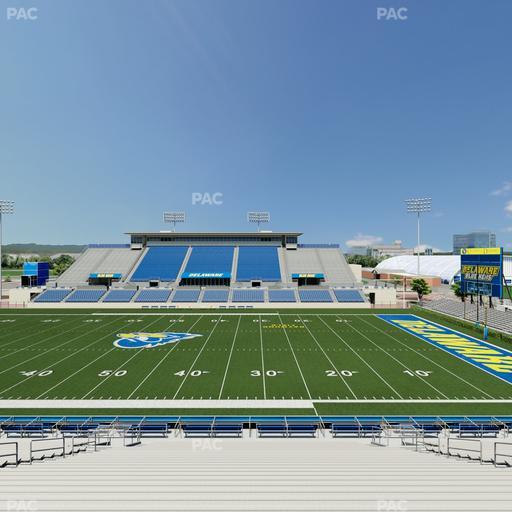 Delaware Stadium - Section J Seat View