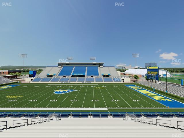 Delaware Stadium - Section J Seat View