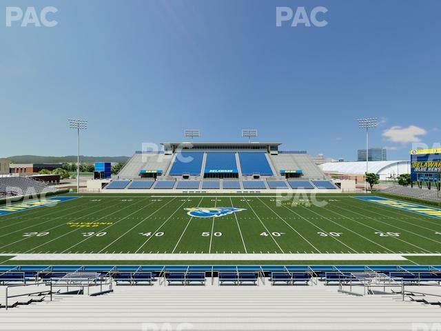 Delaware Stadium - Section K Seat View