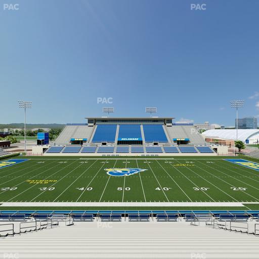 Delaware Stadium - Section K Seat View