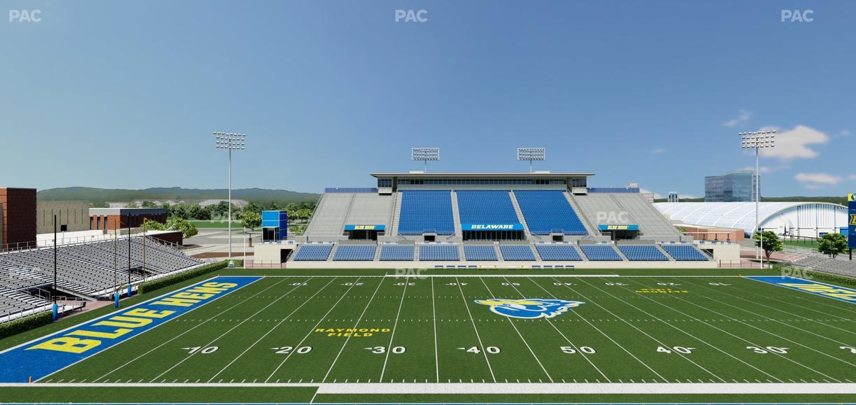 Delaware Stadium - Section L Seat View